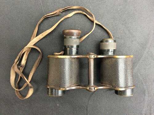 A. Kershaw and Sons, Leeds, No3 mk11, magnification 6, 1919 vintage binoculars.