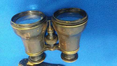 Antique Opera Glasses with case.Salom and Co London Edinburgh.Glasses work.