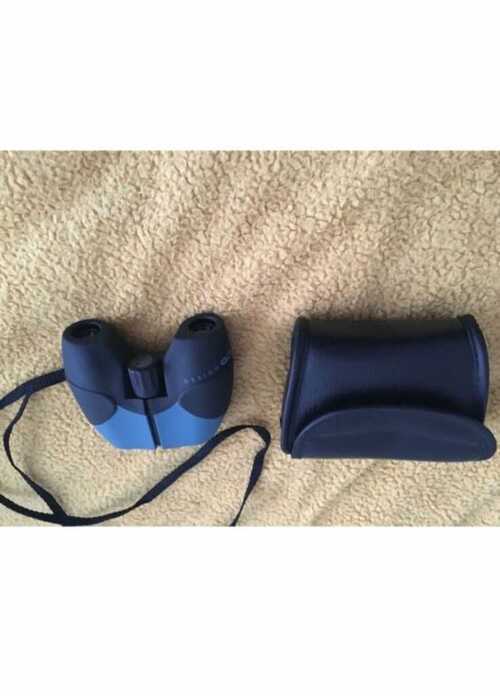 (500)  DESIGN GO 7X18 COMPACT LIGHTWEIGHT BINOCULARS WITH PROTECTIVE CASE (USED)