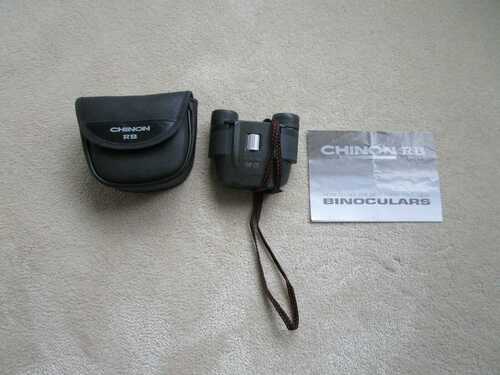 Chinon Binoculars RB 8 x21 with case, neck cord and instructions