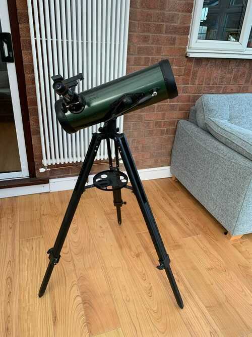 CELESTRON 114AZ NEWTONIAN TELESCOPE EXCELLENT CONDITION