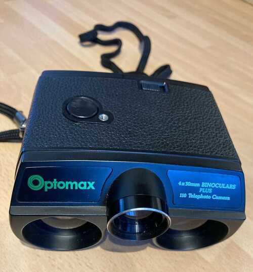 Optomax Camera and 4 x 30 binoculars ... collectors item