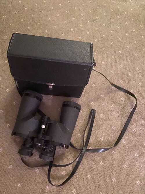 Major binoculars - 10 x 50 in Case