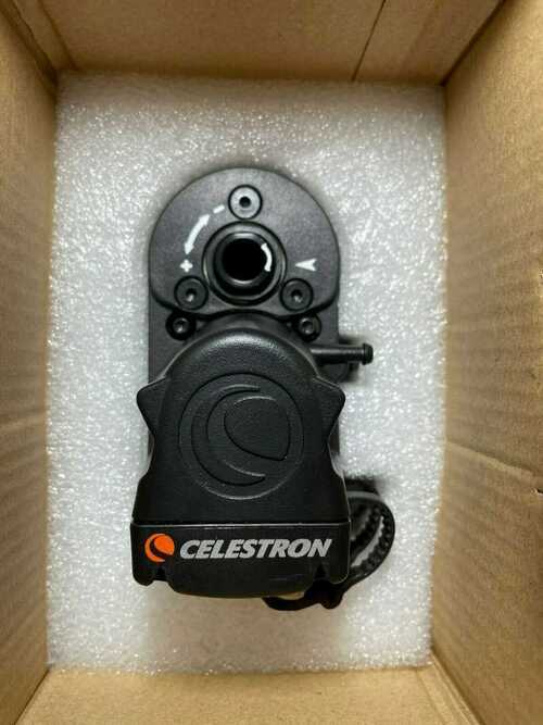 Focus motor for Celestron SCT and EdgeHD telescopes. Exc++