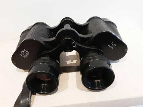 MOM Budapest vintage 1960s binoculars 8x30, + leather case