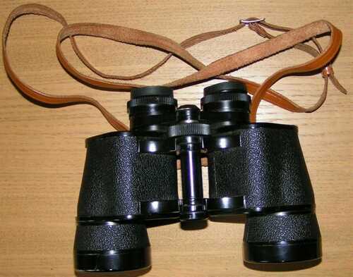 Vintage Regent 7x50 Binoculars: Original Leather Case: Fully Coated Optics