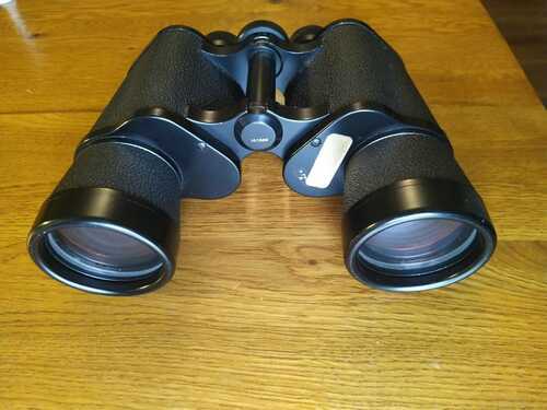 Carl Zeiss Jena Jenoptem 10x50W multi-coated Binoculars with Case.