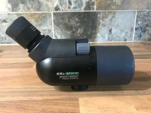 Opticron MM2 Mighty Midget Travelscope 52 with eyepieces and carrying case