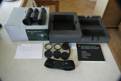 Leica ULTRAVID 10x32 HD Binoculars . mint condition