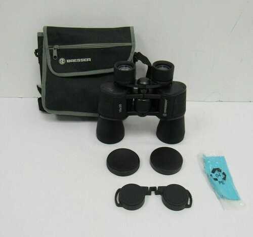 Bresser Binoculars Black 10 x 50 with soft case - FIS L54