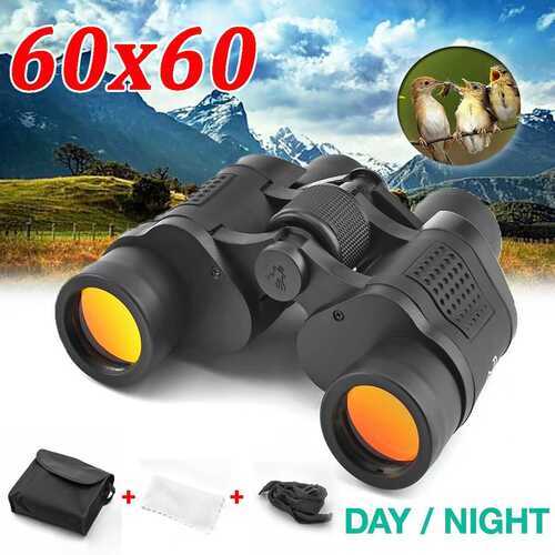 60x60 Military Army Zoom Powerful Binoculars Optics Hunting Camping Telescope UK