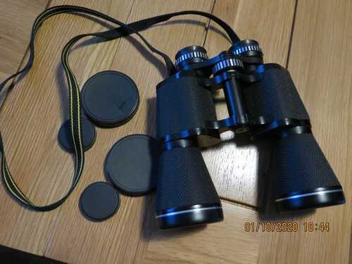 MIRANDA BINOCULARS 16 x 50 GOLD COATED OPTICS - 183ft at 1000yds - Case and Covers