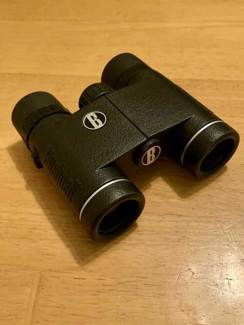 Bushnell 10x25 Binoculars, All Purpose, Model 211025, Water/Fog Proof, Excellent