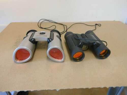 2 pairs of small binoculars,,,,,,95