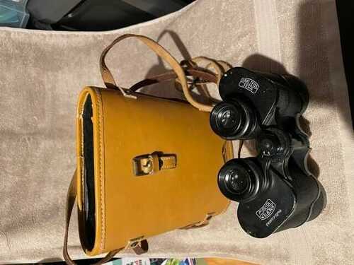 Carl Zeiss Jena Jenoptem 10 x 50W Multi Coated Binoculars with leather case