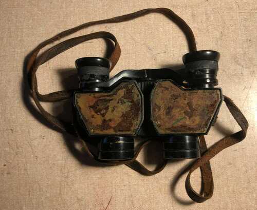 J D Moller Wedel Germany Binoculars - cased