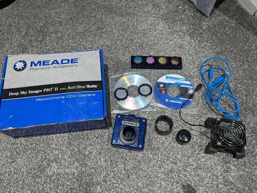 MEADE DEEP SKY IMAGER PRO II CCD ASTROPHOTOGRAPHY CAMERA