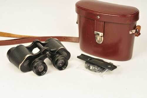 Carl Zeiss Jena 1Q Deltrintem 8x30 Porro Prism Binoculars with Case