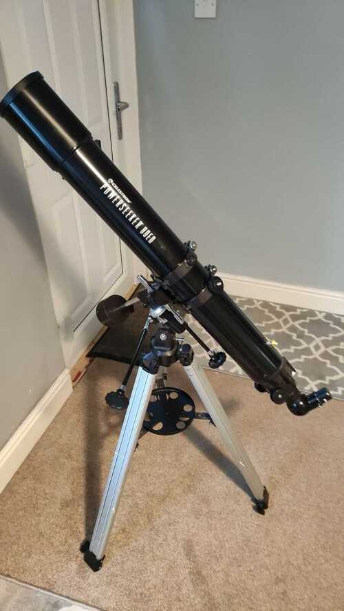 Celestron Powerseeker 80EQ Telescope with Equatorial Mount