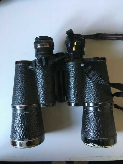 Vintage Russian USSR BNU U 7x50 Binoculars,