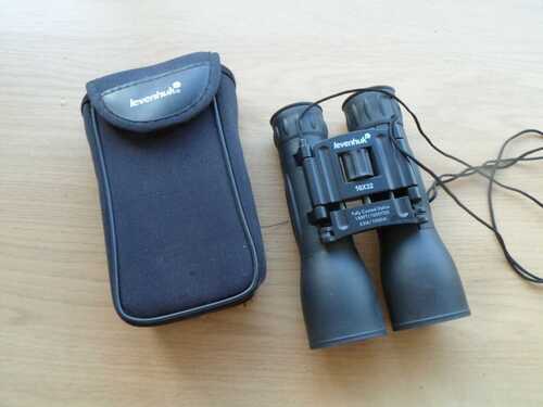 Compact binoculars with soft case Levenhuk 16 x 32 coated lens birdwatching