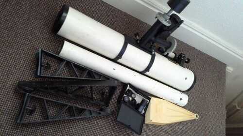 Amateur Astronomer Telescope -1 with Manual + Optics and Filters Year 1995