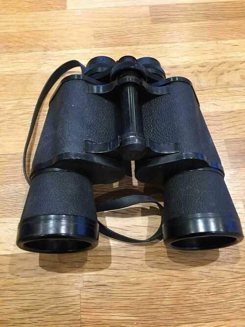 REGENT VINTAGE BINOCULARS COATED OPTICS 10 X 50 Leather Case - Herefordshire