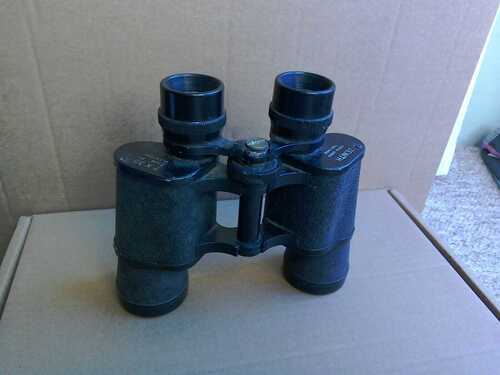 Vintage Binoculars - Zenith 7 X 35 - Field 7 - Coated Lenses - No 87569