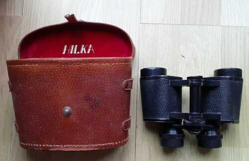 Hilka Precision Optics Coated Binoculars 8 X 30 with Hilka Carry Case