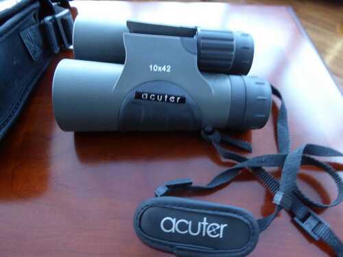 Acuter Innova 10x42 Bak 4 ,Multi-coated Optics binoculars, original strap + case