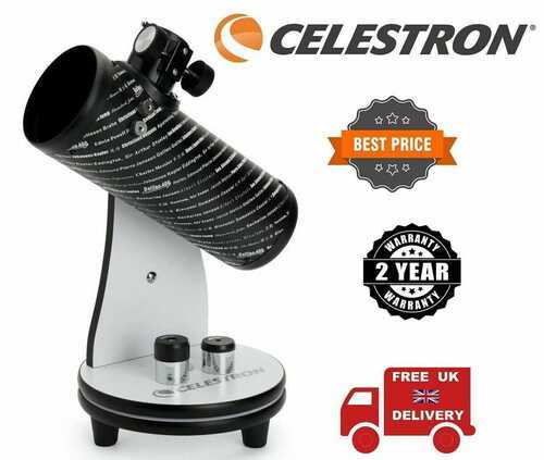 Celestron FirstScope 76mm Dobsonian Reflector Telescope 21024 (UK Stock)