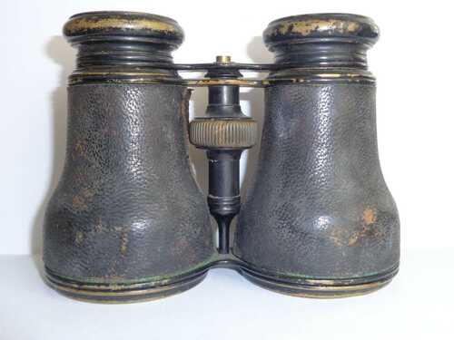 Vintage/ Antique Heavy Brass Binoculars/ Opera Glasses