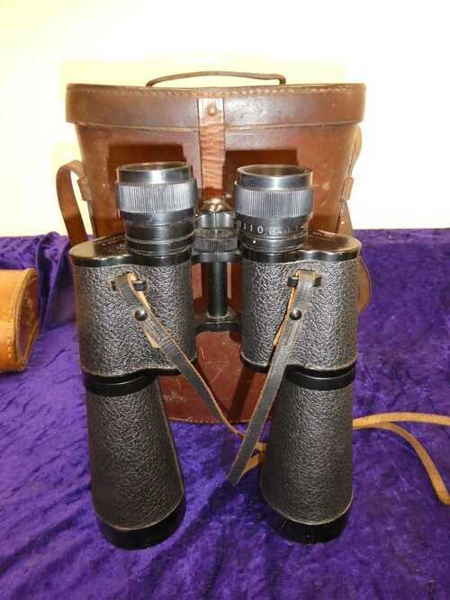 #3 Vintage Lieberman and Gortz 25x52 Coated Lenses Binoculars and Case