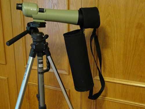 Opticron Classic IF 75mm D22x Spotting Monocular and Carry Bag  and Jessops Tripod