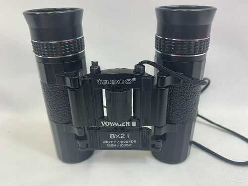 Tasco Voyager II 8 x 21 Binoculars With Soft Carry Case