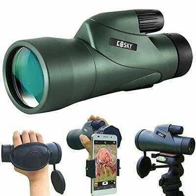 Gosky 12x55 High Definition Monocular Telescope and Quick Smartphone Holder