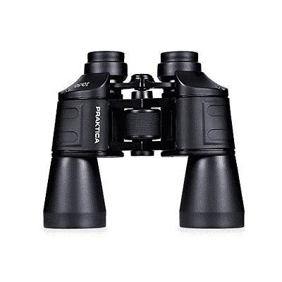 Praktica PRA123 Falcon 10x50mm Porro Prism Coated Binoculars Black