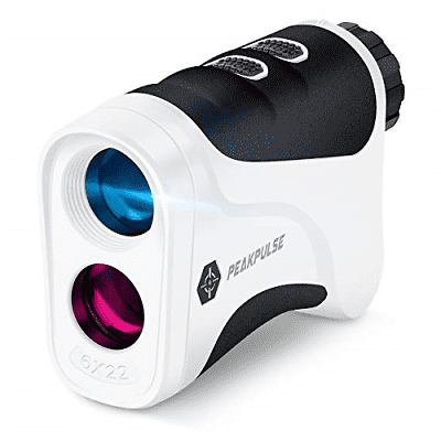 PeakPulse 6s Rangefinder Golf 600 Yards Rangefinder with Flag-Lock, 6X Vibration