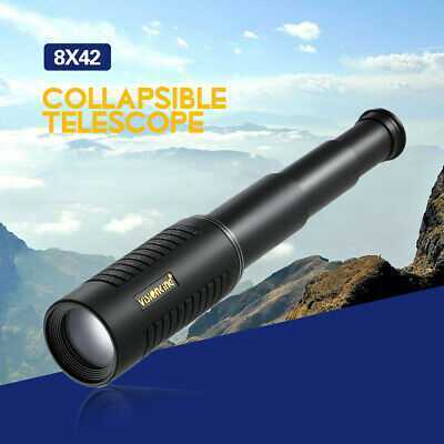 25x30 Mini Compact Monocular BAK4 Roof Prism Collapsible Telescope Q5S1