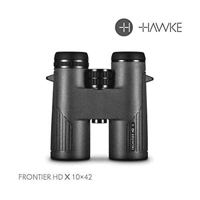 Hawke Frontier HD X 10x42 Binocular- Grey