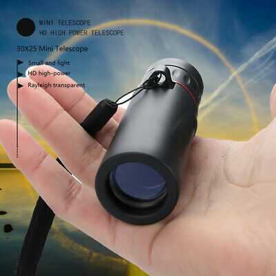 Mini Pocket Compact Monocular Telescope 30x25 HD Camping Hunting Sports Hiking