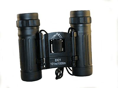 Sky View Ultra HD 8X21 Folding Binoculars for Hiking, Bird Watching and Navigation