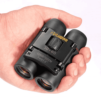 DFlamepower mini 30x60 Compact Folding Binoculars Telescope with Waterproof