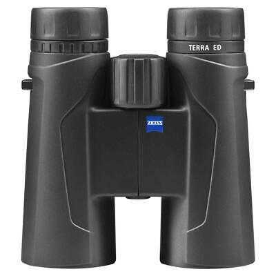 Zeiss Terra 8X42 Ed Black Binoculars Schott Waterproof And Fog Proof