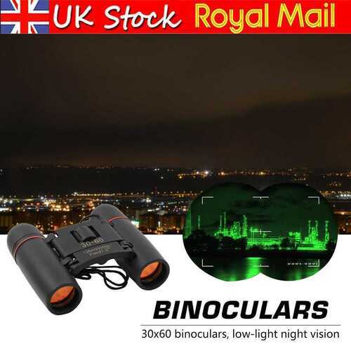 1000M Telescope Military Binoculars 30X 60 High Power Night Vision Binocular UK