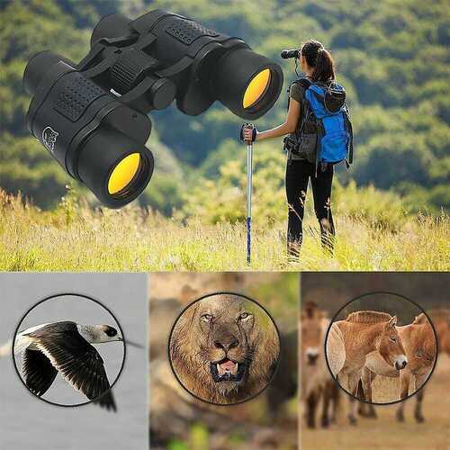 3000M 60x60 Military Binoculars Optical Glass Outdoor Hunting Camping Telescope