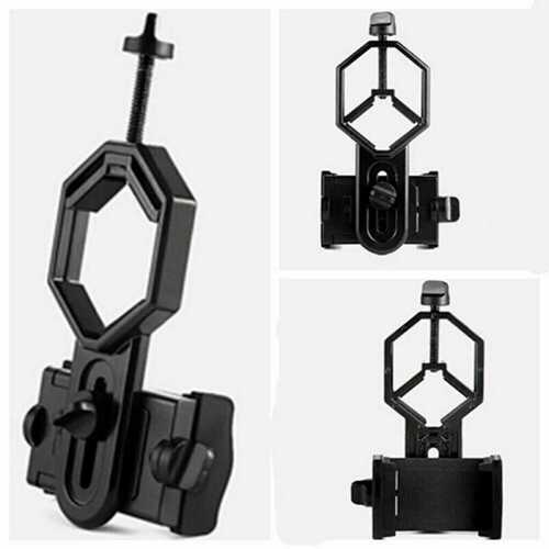 Mobile Phone Adapter Holder Black Telescope Mount For Smartphones Portable Nice