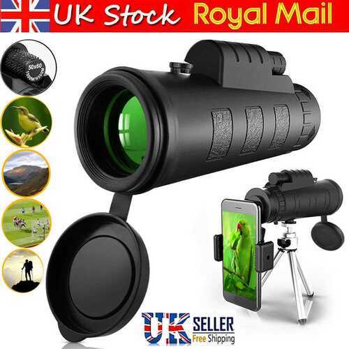 Portable Monocular Telescope 40X60 High performance HD Clear Vision monocular UK