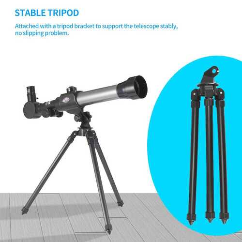 20X 30X 40X Refractor Astronomical Telescope for Children Combo with Tripod