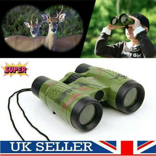 Binoculars Children Simulation CS Telescope Toy For Kids Outdoor Birding Game